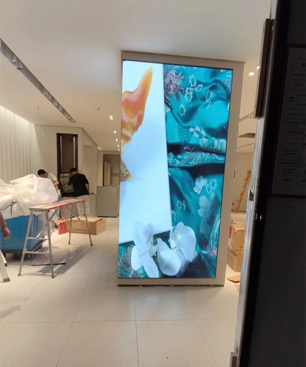 渭南市商场门店转角LED显示屏