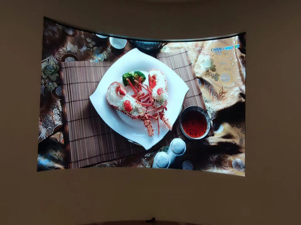 渭南市室内P2.5弧形LED屏